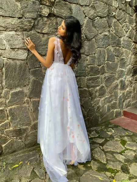 Floral Modern Destination Dress - Runway Collections