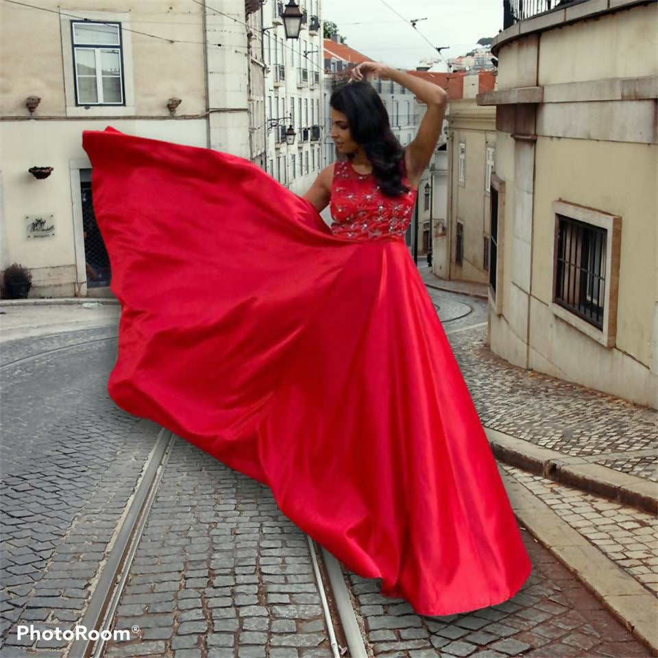 Andrea Couture Eveningwear Dress - Runway Collections